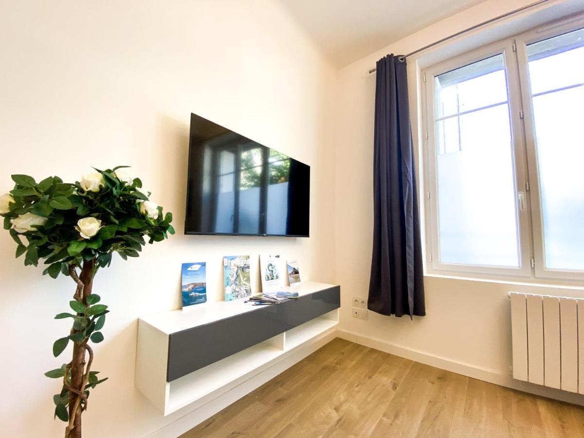 Apt Bord De Mer, Hypercentre Dinard, Parking Prive Екстериор снимка