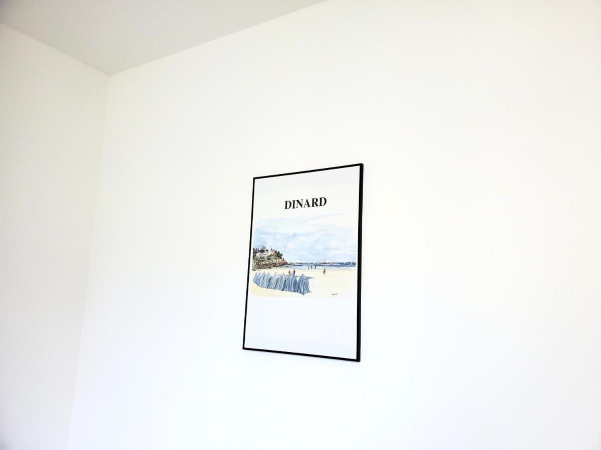 Apt Bord De Mer, Hypercentre Dinard, Parking Prive Екстериор снимка